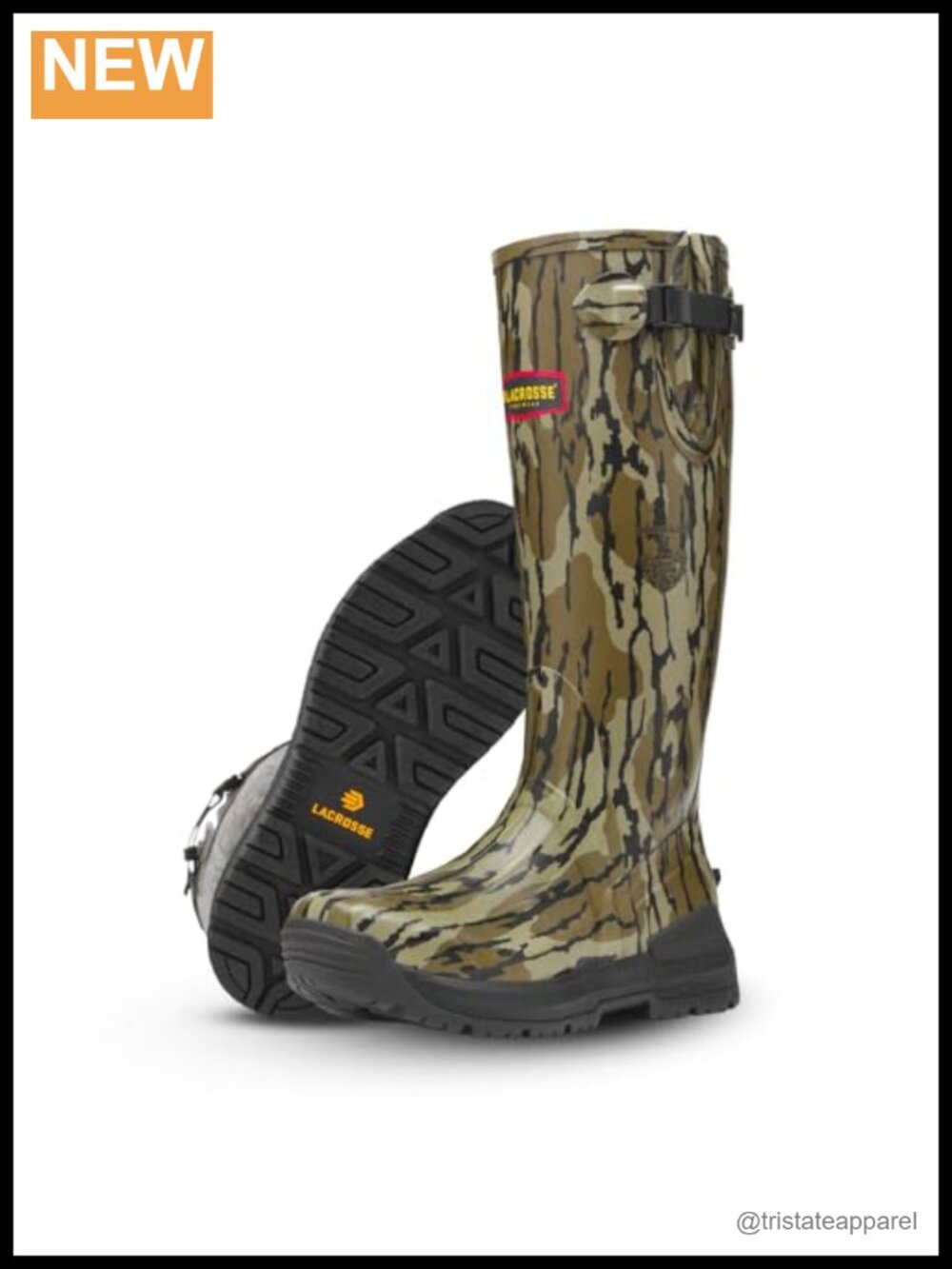 LaCrosse Men's Burly Aero 17" Waterproof Rubber Hunting Boots